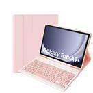 Capa de teclado KcoxDCN Slim Candy Colors para Samsung Galaxy Tab A9 Plus 11" 2023 com suporte para caneta S