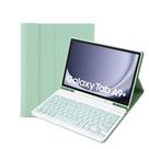 Capa de teclado KcoxDCN Slim Candy Colors para Samsung Galaxy Tab A9 Plus 11 polegadas 2023 com suporte para caneta S