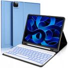 Capa de teclado KVAGO para iPad Air de 11 polegadas com porta-lápis