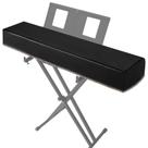 Capa de teclado para piano Toyoget 88 teclas Black Leather Luxury