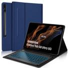Capa de teclado SENGBIRCH Galaxy Tab S10 Ultra 14.6" Azul