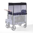 Capa de tela mosquiteira SeedFuture W2 para carrinho wagon, preta