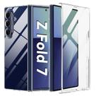 Capa de telefone AFENGBOX para Samsung Galaxy Z Fold 7 transparente com protetor de tela