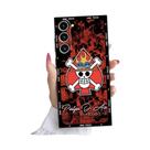 Capa De Telefone Anime Preta E Macia Para Samsung Galaxy S24 S21 FE S20 S23 Ultra S25 Edge