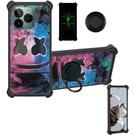 Capa de telefone Aroepurt BLU G54 compatível com BLU Bold K10 com anel