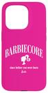 Capa de Telefone Barbiecore para iPhone 15 Pro - Design Barbie