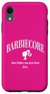 Capa de Telefone Barbiecore para iPhone XR - Antes de Você Nascer