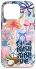 Capa de telefone Beachy Blue Coquette Collage para iPhone 16 Pro