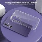 Capa De Telefone Brilhante Para Samsung Galaxy S24 Ultra S23 FE S22 plus S21 S20 Note 20 A14 A54 A34
