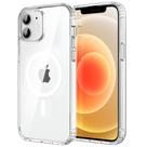 Capa de telefone CACOE Magnetic para iPhone 12 e 12 Pro 6,1" transparente