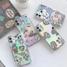 Capa de telefone Cartoon Boy and Dog Design para iPhone