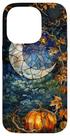Capa de telefone Celestial Halloween Mosaic Stained Glass iPhone 14 Pro