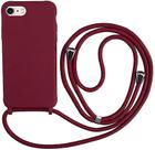 Capa de telefone com alça de colar para iPhone XR