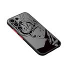 Capa De Telefone Com Borda Preta Para Samsung Galaxy S22 plus S21 Ultra S20 Note 20 Goku Dragon Ball