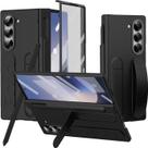 Capa de telefone com caneta S para Samsung Galaxy Z Fold 7 NINKI preta