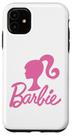 Capa de telefone com logotipo rosa da Barbie para iPhone 11