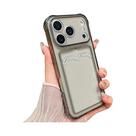 Capa De Telefone Com Porta Cartões Transparente Para iPhone 13 12 11 pro Xs Max Air Mini 6 7 8 plus