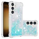 Capa de telefone COTDINFOR para Samsung Galaxy S26 Plus Glitter Blue Capa de telefone COTDINFOR para Samsung Galaxy S26 Plus Glitter Blue