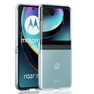 Capa de telefone cristalina para Motorola Razr 40 Ultra