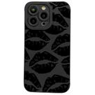 Capa de telefone Cutecasee Lips Kiss Print Silicone iPhone 11 Pro