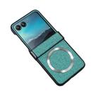 Capa De Telefone De Luxo Em Couro Para Motorola MOTO Razr 60 50 Ultra Com Suporte Magnético Para