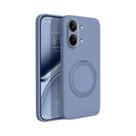 Capa De Telefone De Silicone Líquido Com Suporte Rotativo Anti-Queda Para POCO X8 pro Max X7 F8