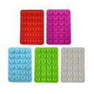 Capa de telefone de sucção com suporte pulunto de silicone antiderrapante