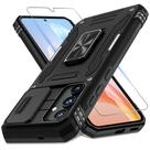 Capa de telefone DEERLAMN para Samsung Galaxy S25+ Plus 6.7" preta