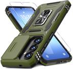Capa de telefone DEERLAMN para Samsung Galaxy S26 6.3" com câmera deslizante
