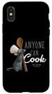 Capa de telefone Disney Pixar Ratatouille Remy Qualquer pessoa pode cozinhar para iPhone X/XS
