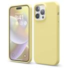 Capa de telefone elago compatível com iPhone 14 Pro Max (amarela)