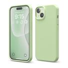 Capa de telefone elago compatível com silicone líquido para iPhone 15