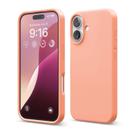 Capa de telefone elago compatível com silicone líquido para iPhone 16