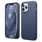 Capa de telefone elago de silicone líquido para iPhone 13 Pro Max azul