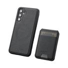 Capa De Telefone Em Couro Magsafe 2 Em 1 Para Samsung Galaxy S26 S25 S24 S23 S22 S21 Ultra plus FE