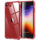 Capa de telefone ESR Air Armor Clear Red para iPhone SE (2022)