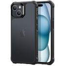 Capa de telefone ESR Air Armor Series para iPhone 15 - preta fosca