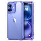 Capa de telefone ESR Air Armor Series para iPhone 16 azul transparente