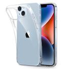 Capa de telefone ESR de silicone transparente à prova de choque para iPhone 14/13