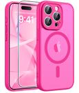 Capa de telefone FNTCASE para iPhone 15 Pro Max com protetor de tela