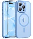 Capa de telefone FNTCASE para iPhone 15 Pro Max com protetor de tela