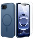 Capa de telefone FNTCASE para iPhone 16E, magnética, à prova de choque, fosca