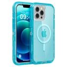 Capa de telefone Follaroma para iPhone 12 Pro Max com MagSafe Blue