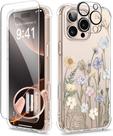 Capa de telefone GVIEWIN para iPhone 16 Pro com protetor de tela de 6,3"