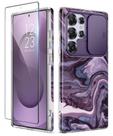 Capa de telefone GVIEWIN para Samsung Galaxy S25 Ultra com capa deslizante