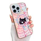 Capa de telefone Heaofei Cute para iPhone 15 Pro Max Iridescent