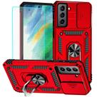 Capa de telefone HNHYGETE Samsung S21 FE Military Grade à prova de choque Capa de telefone HNHYGETE Samsung S21 FE Military Grade à prova de choque