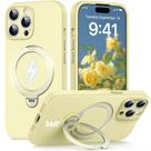 Capa de telefone HuwaIh para iPhone 14 Pro com suporte de anel giratório de 360 Capa de telefone HuwaIh para iPhone 14 Pro com suporte de anel giratório de 360