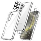 Capa de telefone JeTech 5 em 1 Samsung Galaxy S24 5G + 2 Glass Capa de telefone JeTech 5 em 1 Samsung Galaxy S24 5G + 2 Glass