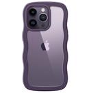 Capa de telefone JeTech Cute para iPhone 14 Pro 6.1" Deep Purple